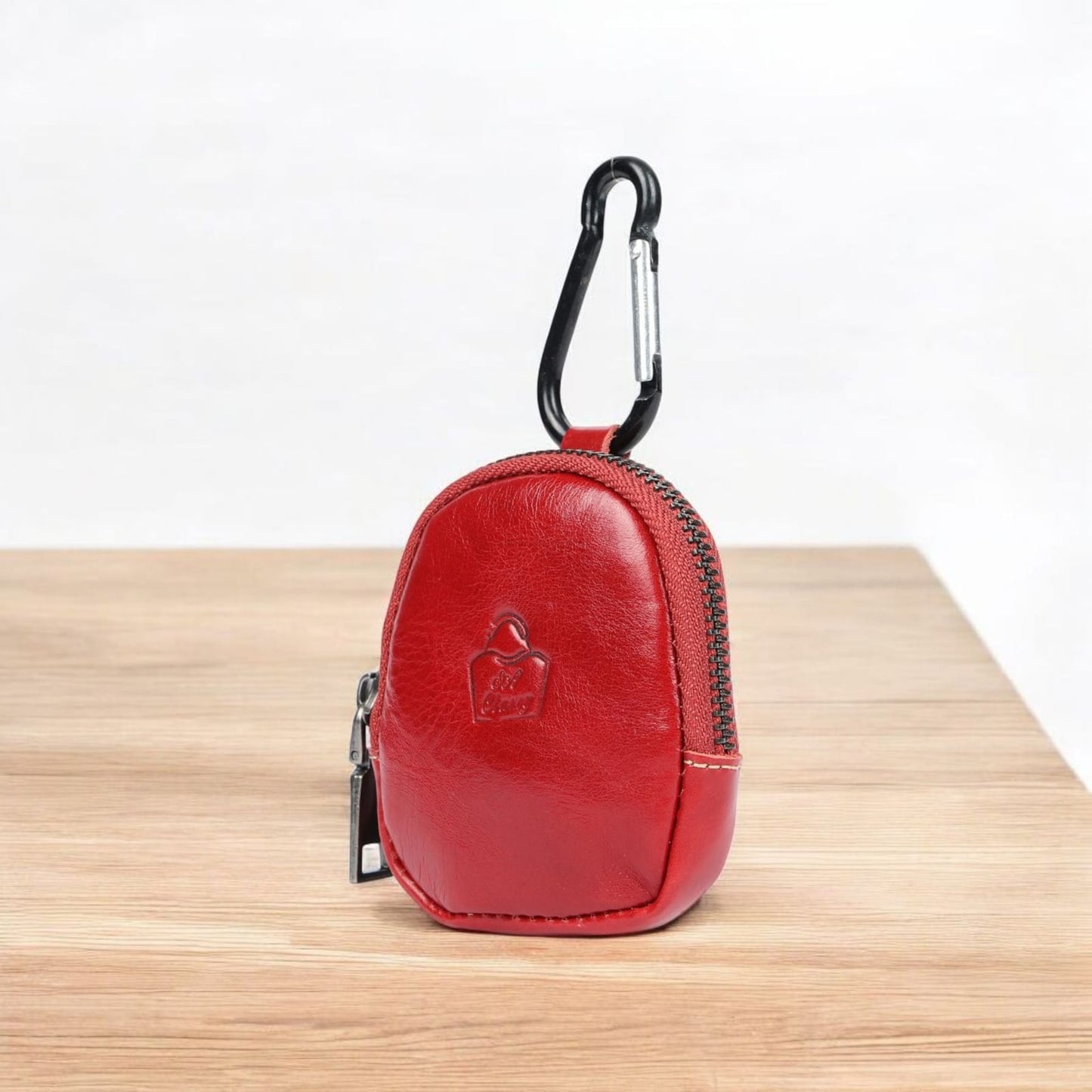 SACLASSY Genuine Leather Coin Wallet Card Holder Key Case Coin Pouch 8061