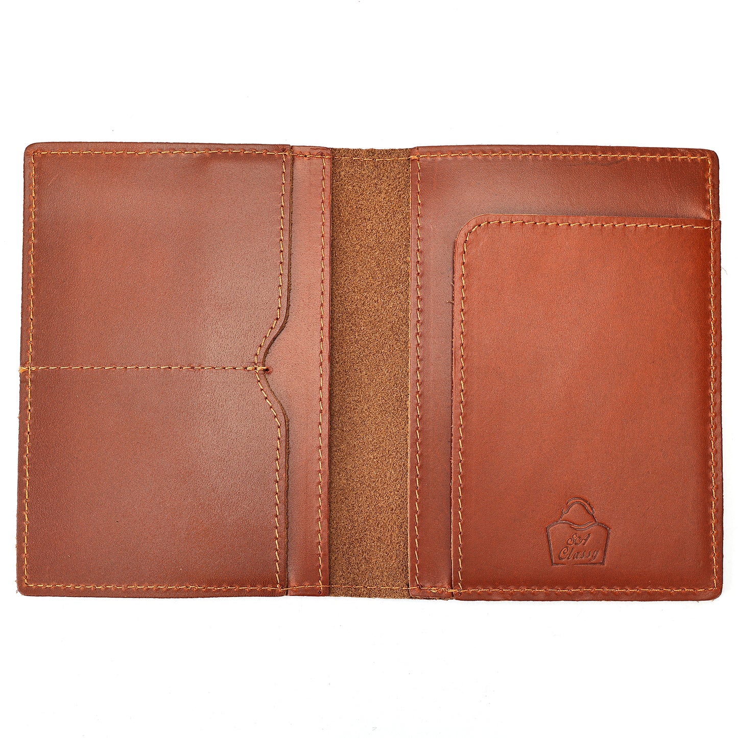 SACLASSY Genuine Leather Passport Holder 5504