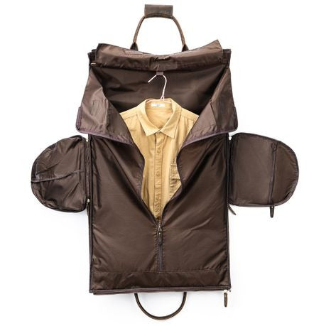 Genuine Leather Travel Duffel Bag Sports Gym Luggage Bag 4026