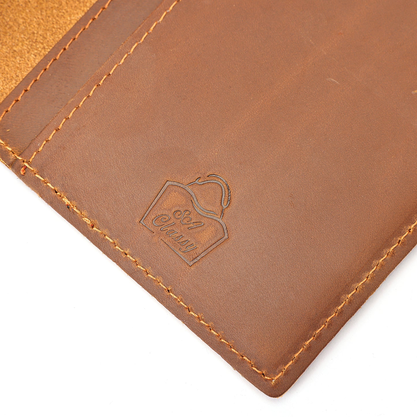 SACLASSY Genuine Leather Passport Holder 5504