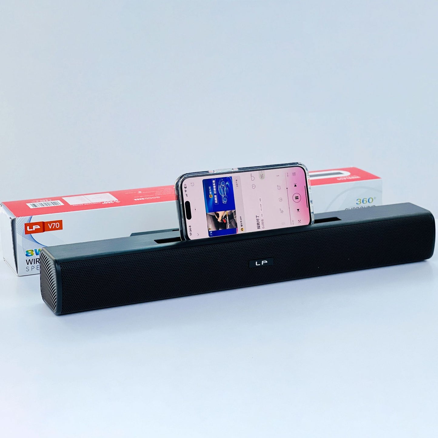 LP-V70 Wireless bluetooth sound bar speaker 360 Surround Sound