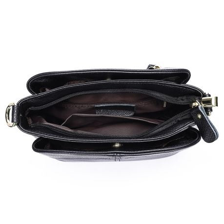 Timeless Elegance: Stylish Genuine Leather Crossbody and Shoulder Handbag 7363