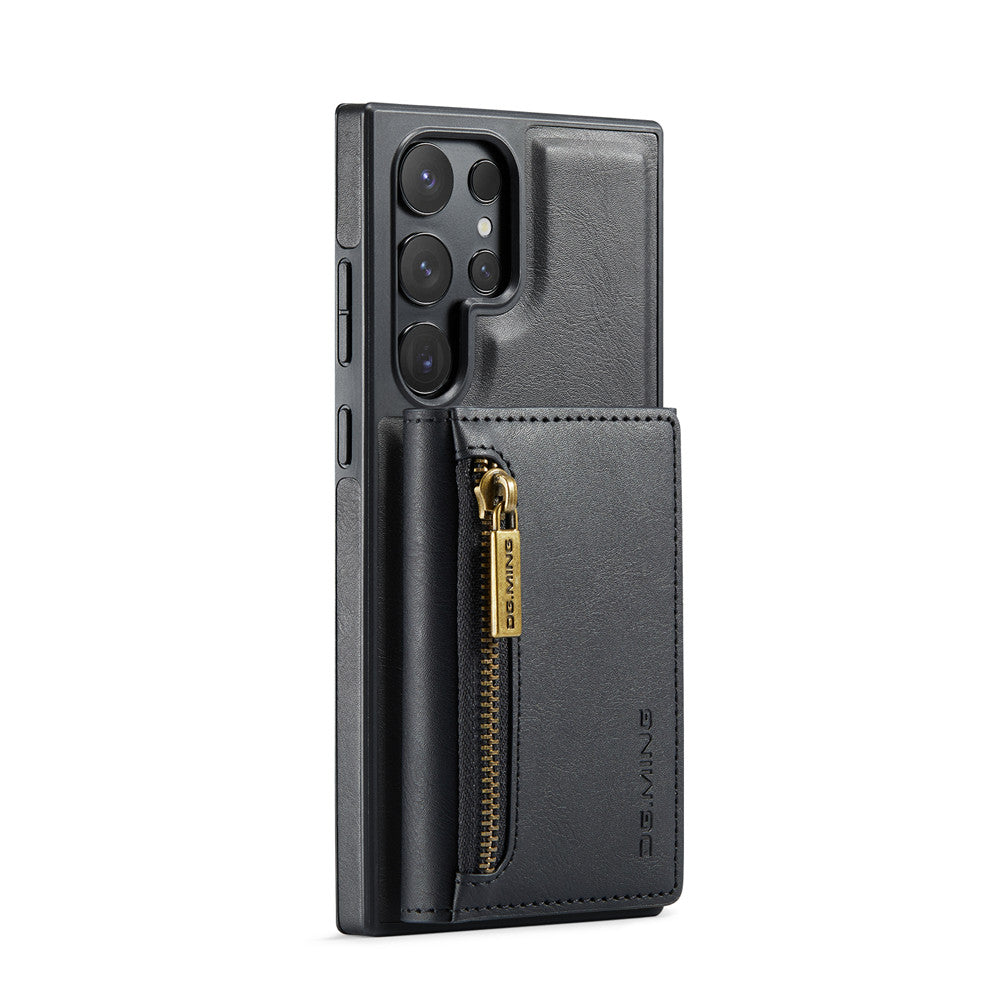 DG.MING Premium Detachable Leather Wallet Card Holder Case For Samsung Galaxy S24 Ultra