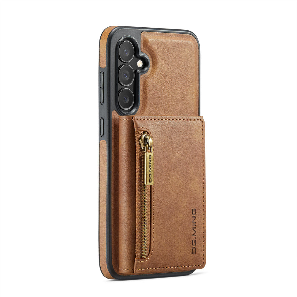 DG.MING Premium Detachable Leather Wallet Card Holder Case For Samsung Galaxy S23 FE