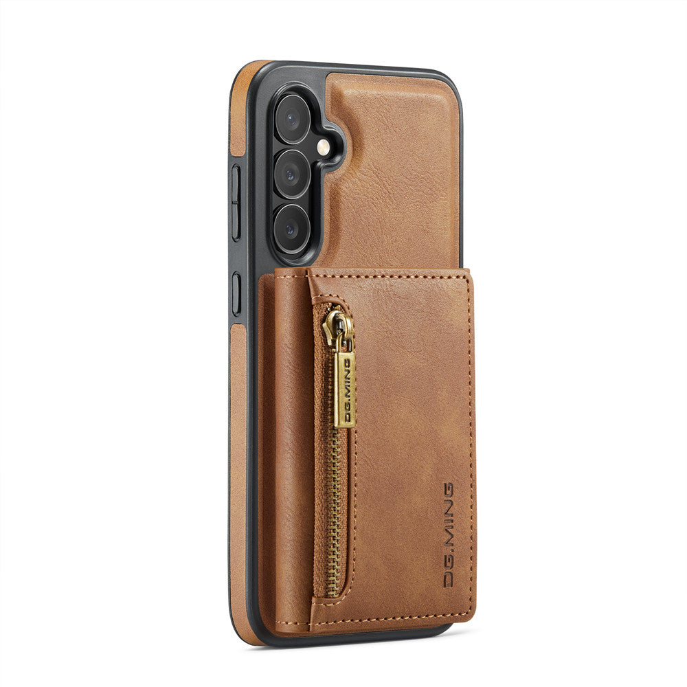 DG.MING Premium Detachable Leather Wallet Card Holder Case For Samsung Galaxy S24