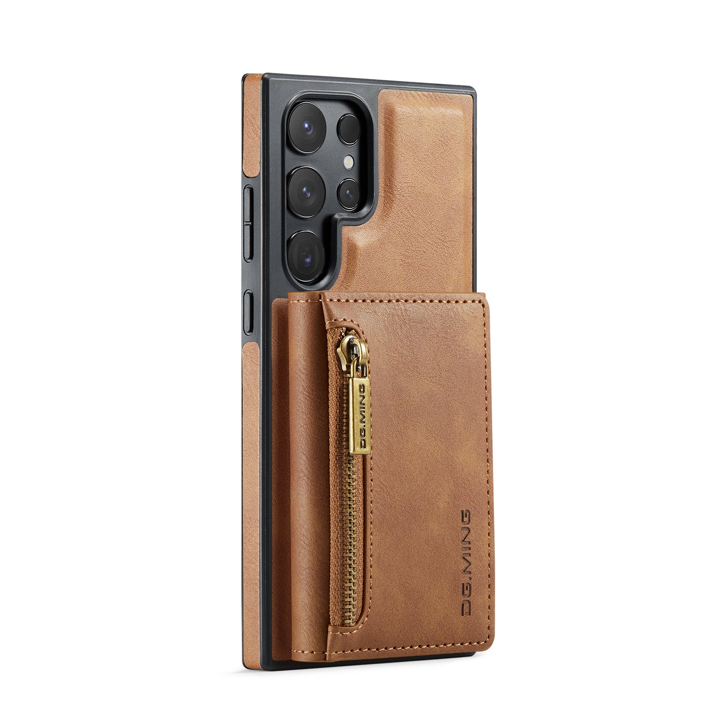 DG.MING Premium Detachable Leather Wallet Card Holder Case For Samsung Galaxy S24 Ultra
