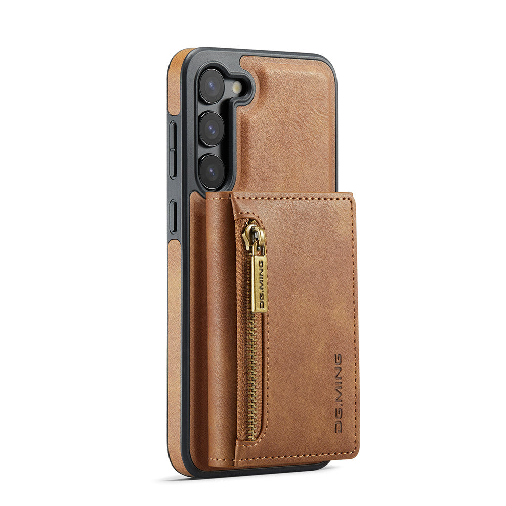 DG.MING Premium Detachable Leather Wallet Card Holder Case For Samsung Galaxy S23