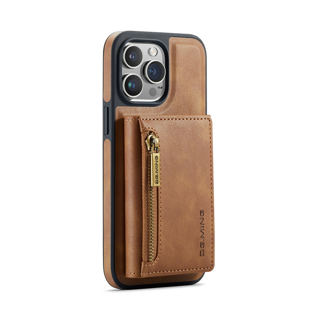 DG.MING Premium Detachable Leather Wallet Card Holder Case For Apple iPhone 14 Pro Max