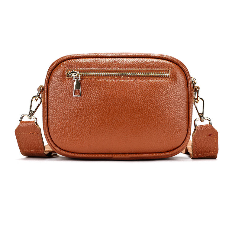 SACLASSY Genuine Leather Shoulder Bag Crossbody Travel Bag with Multi Pockets – Model 7769