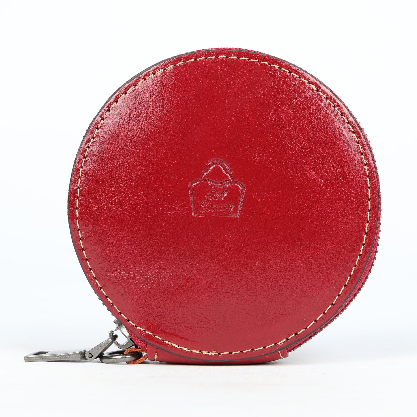 SACLASSY Genuine Leather Coin Wallet Card Holder Key Case Coin Pouch 8060