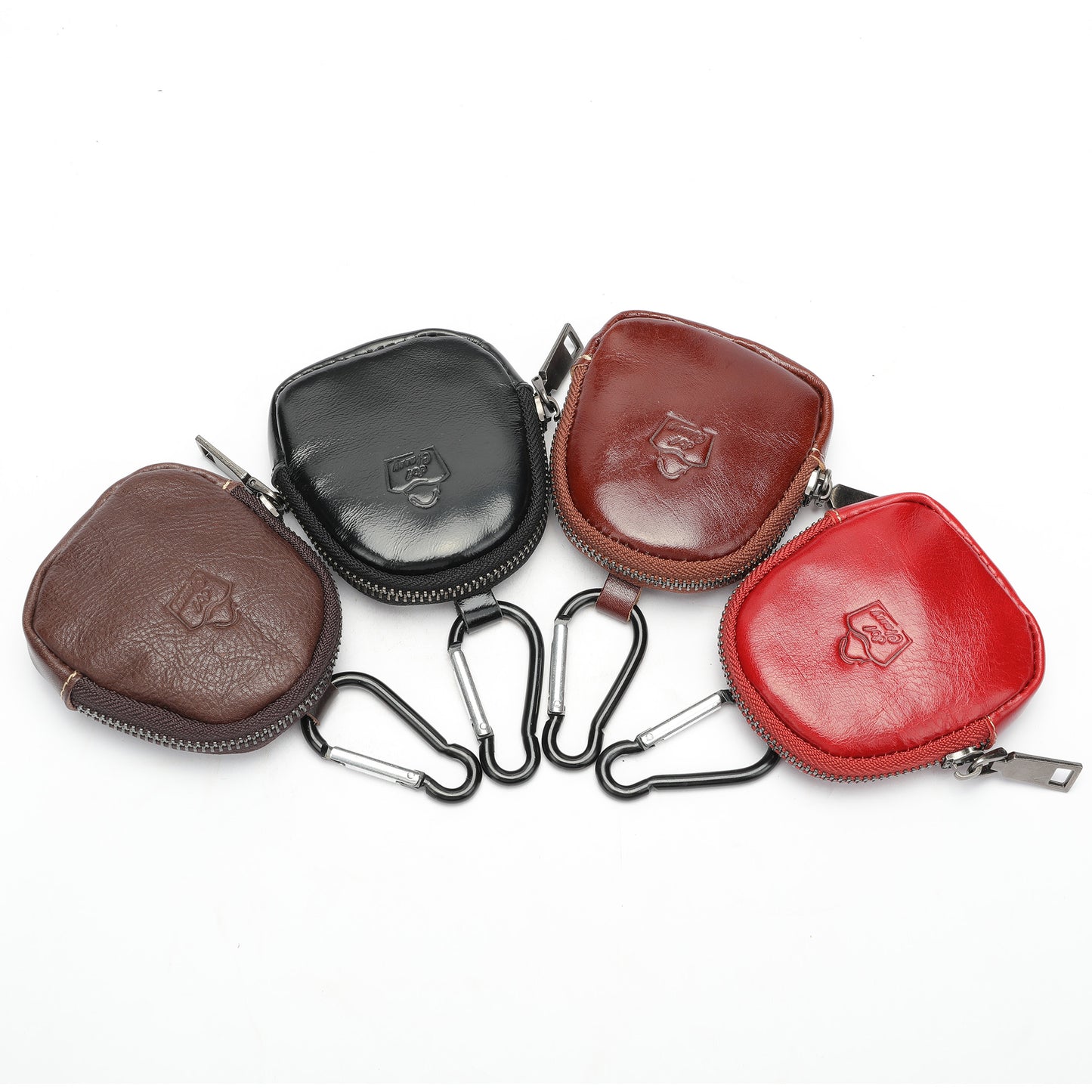SACLASSY Genuine Leather Coin Wallet Card Holder Key Case Coin Pouch 8061