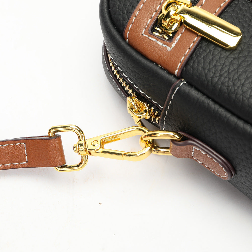 SACLASSY Women's Genuine Leather Women Shoulder Sling Crossbody Bag 6008