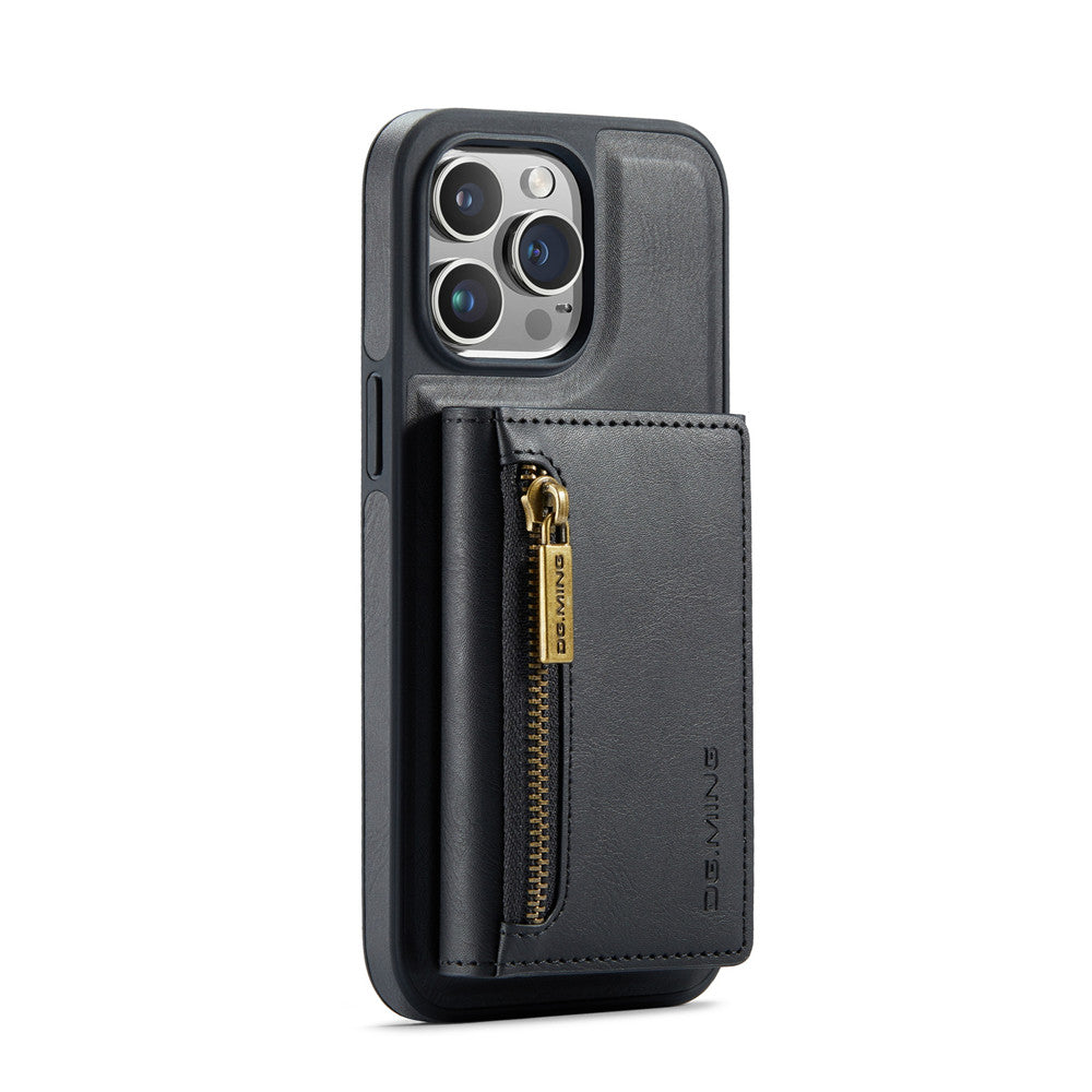 DG.MING Premium Detachable Leather Wallet Card Holder Case For Apple iPhone 14 Pro Max