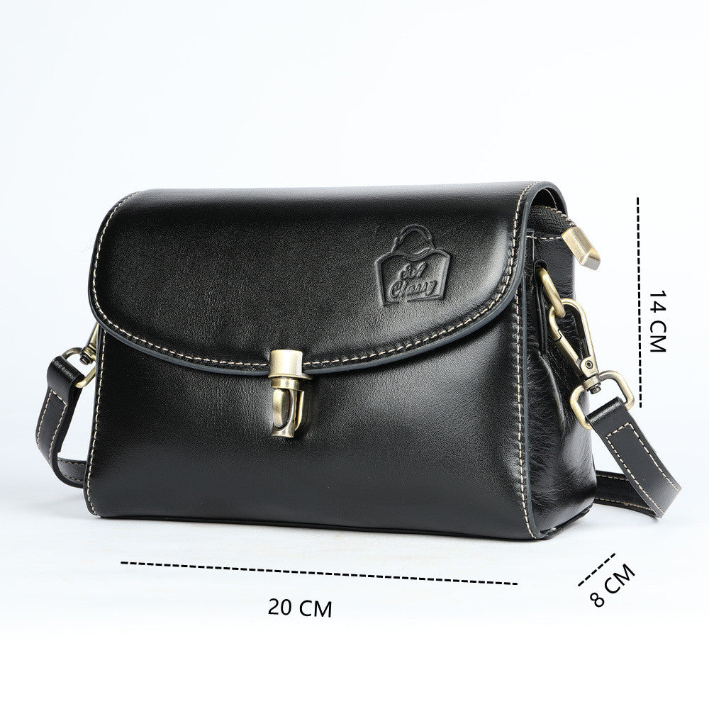 SACLASSY Genuine Leather Handbag Shoulder Shoppers Crossbody Bag 9246