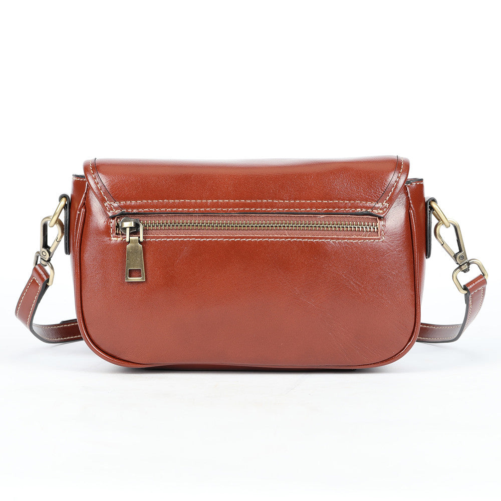 SACLASSY Genuine Leather Fashion Crossbody Handbag Shoulder Bag 9237