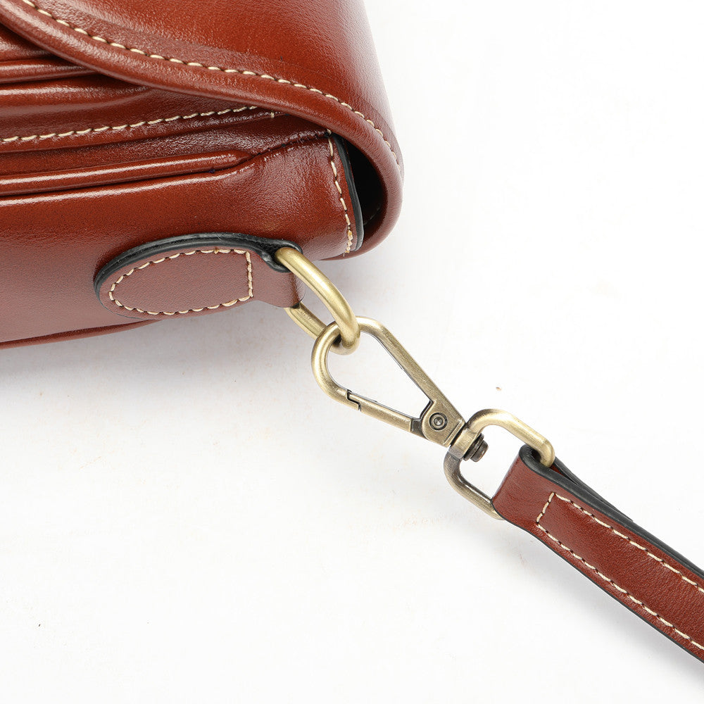 SACLASSY Genuine Leather Fashion Crossbody Handbag Shoulder Bag 9237