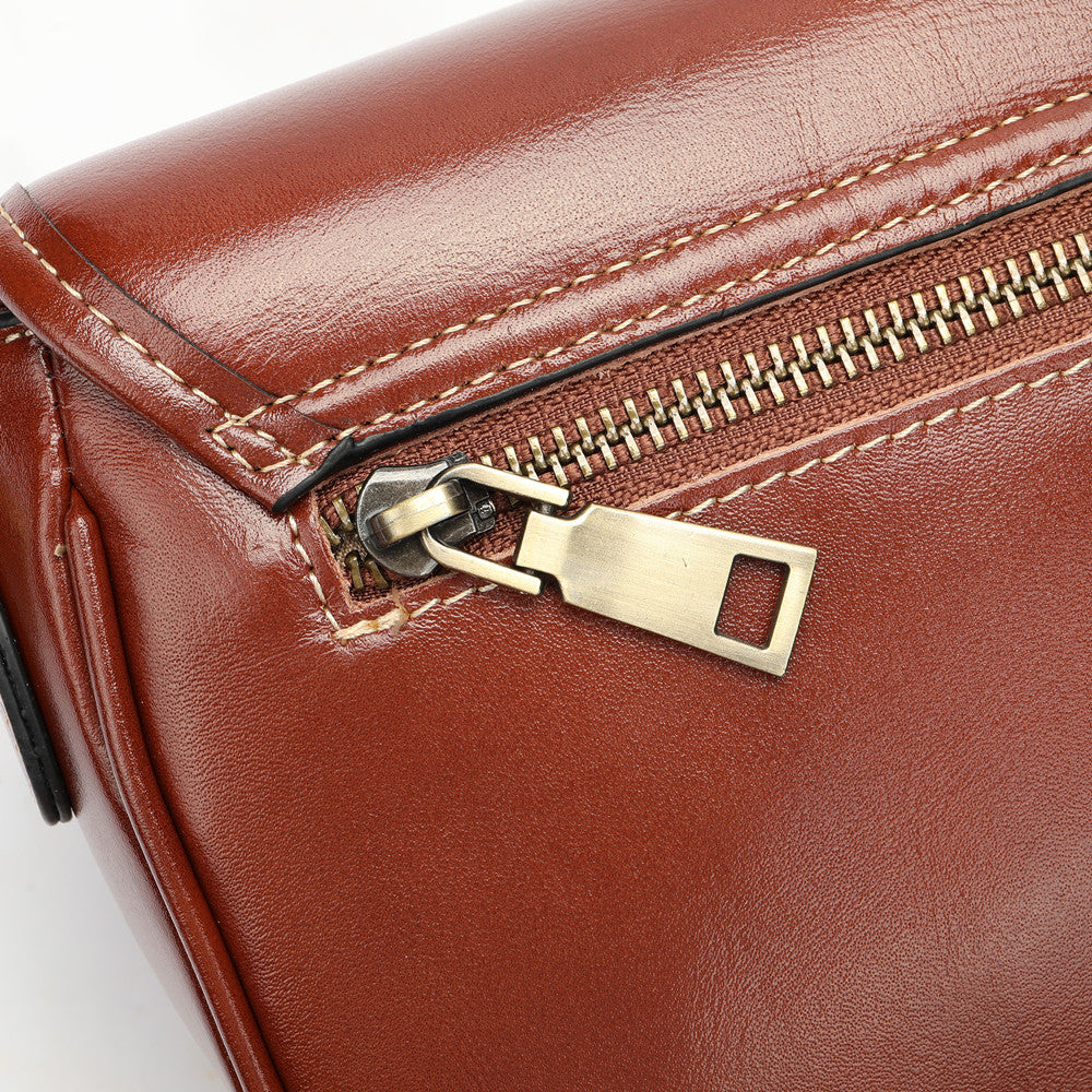 SACLASSY Genuine Leather Fashion Crossbody Handbag Shoulder Bag 9237