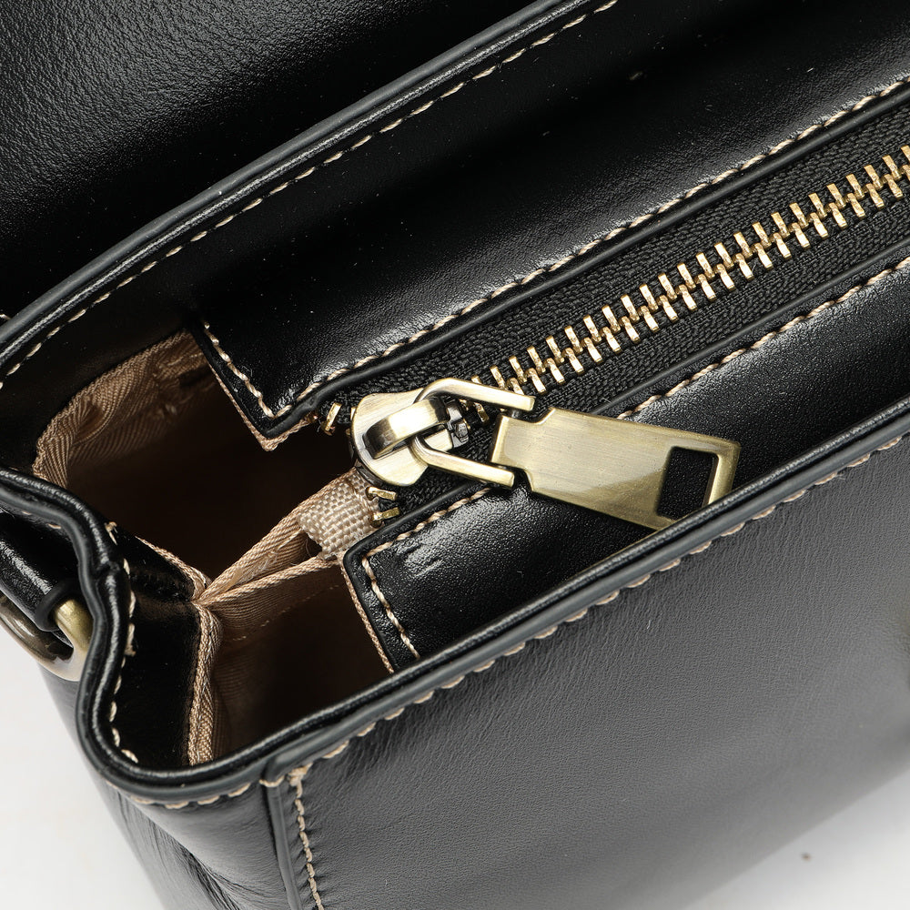 SACLASSY Genuine Leather Handbag Shoulder Shoppers Crossbody Bag 9246