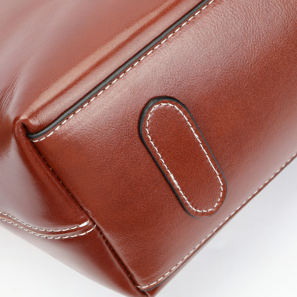 SACLASSY Genuine Leather Large Capacity Shoulder Tote Handbag 3001