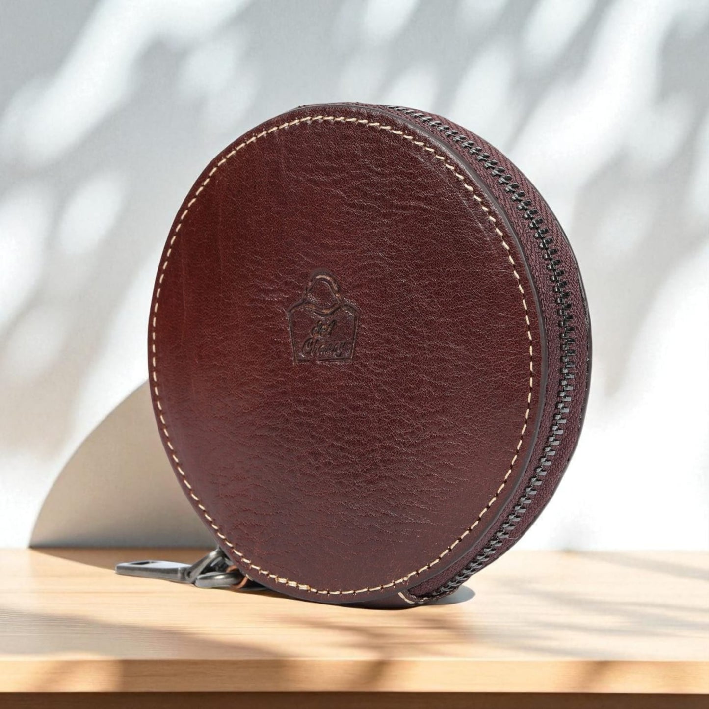 SACLASSY Genuine Leather Coin Wallet Card Holder Key Case Coin Pouch 8060