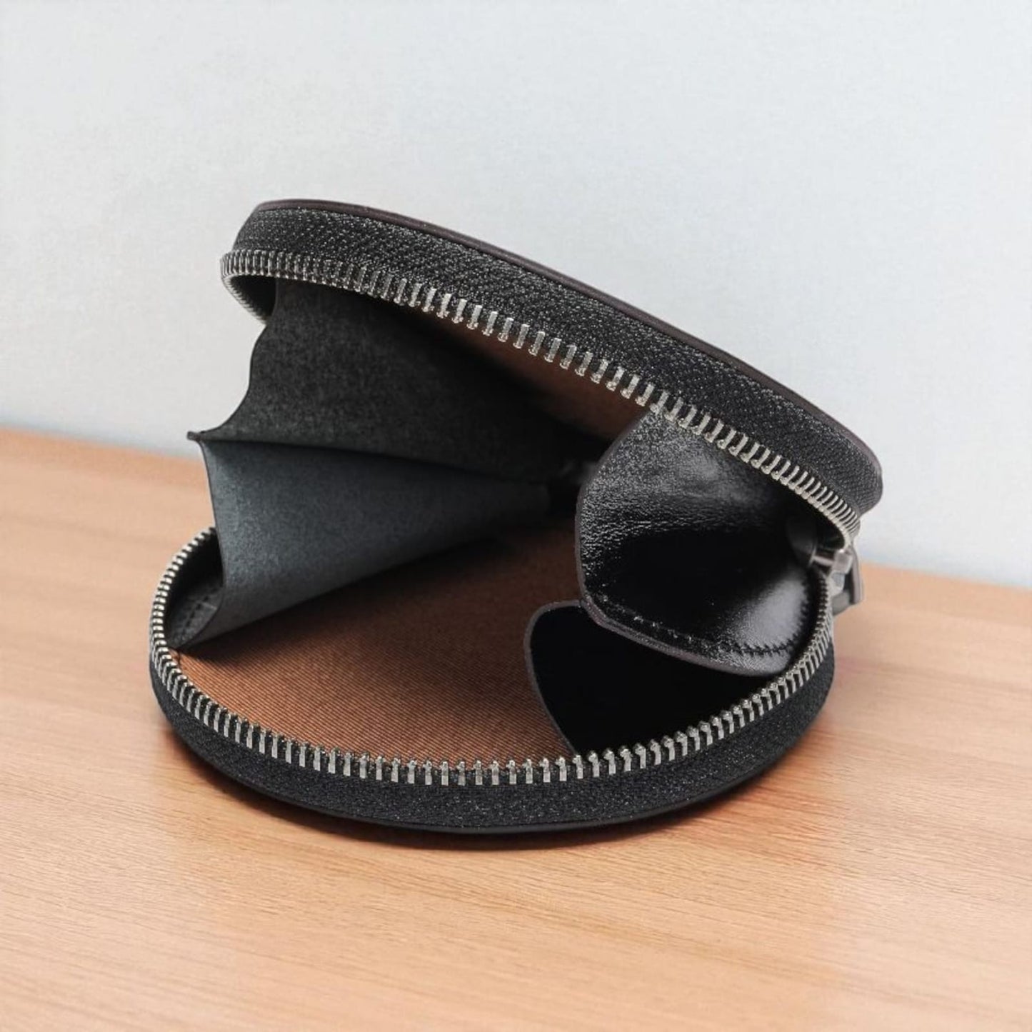 SACLASSY Genuine Leather Coin Wallet Card Holder Key Case Coin Pouch 8060