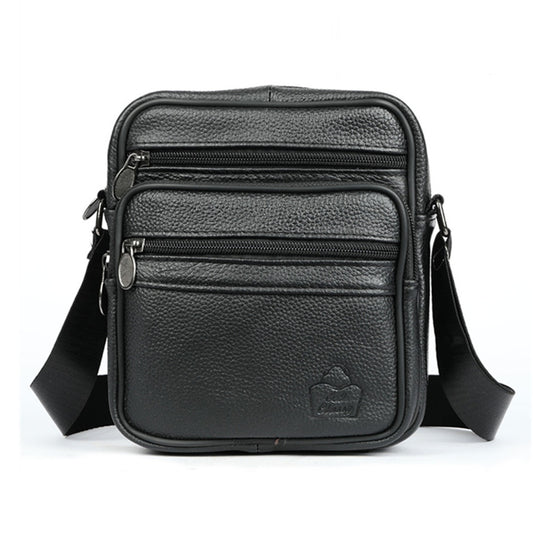 Retro Crossbody Casual Shoulder Satchel Genuine Leather Bag - Model T500