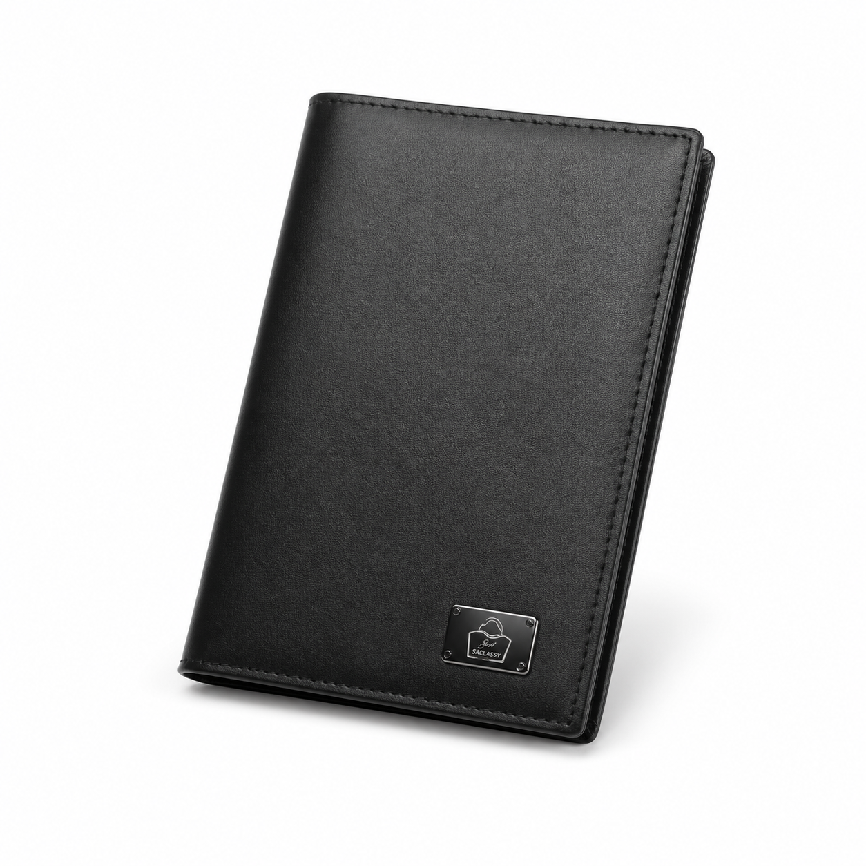 SACLASSY Genuine Leather Passport Holder for Men Travel Passport Cover Wallet with Cards Business Travel Organizer Gift
