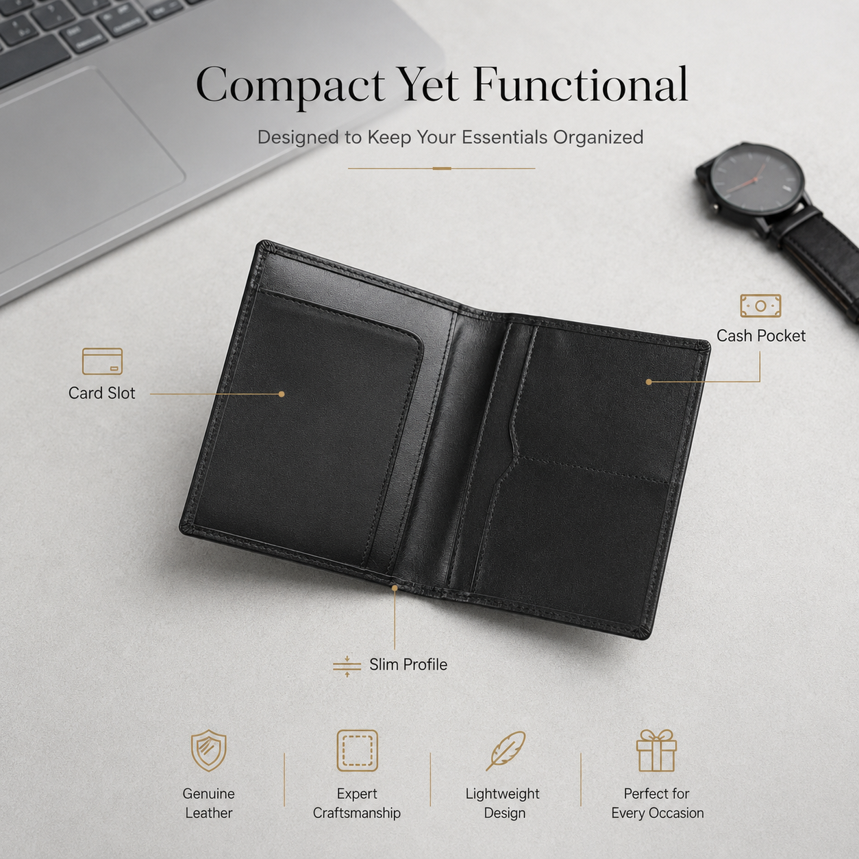 SACLASSY Genuine Leather Passport Holder for Men Travel Passport Cover Wallet with Cards Business Travel Organizer Gift