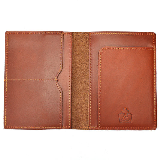 SACLASSY Genuine Leather Passport Holder 5504