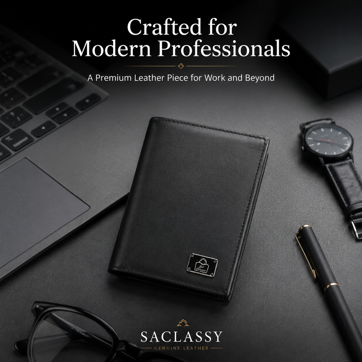 SACLASSY Genuine Leather Passport Holder for Men Travel Passport Cover Wallet with Cards Business Travel Organizer Gift