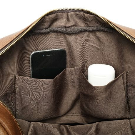 Genuine Leather Bussiness Laptop Crossbody Handbag Bag