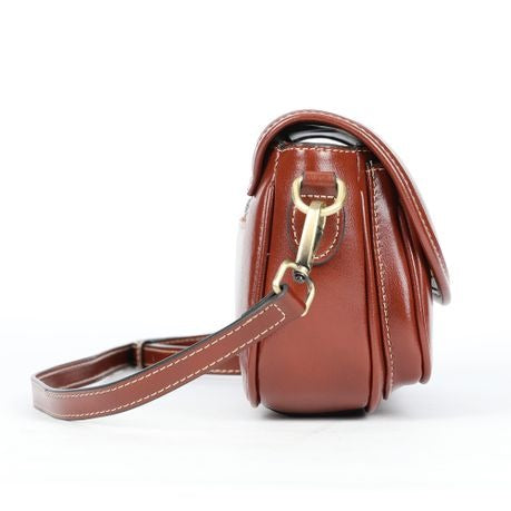 SACLASSY Genuine Leather Fashion Crossbody Handbag Shoulder Bag 9237 with Coin Wallet Purse