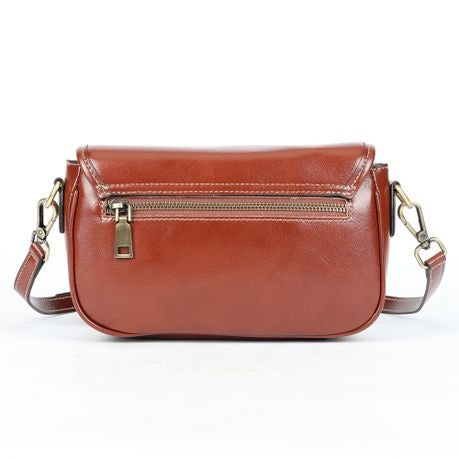 SACLASSY Genuine Leather Fashion Crossbody Handbag Shoulder Bag 9237 with Coin Wallet Purse