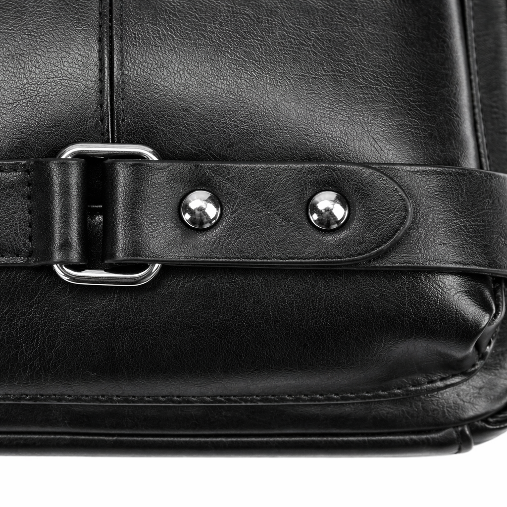 Genuine Leather Bussiness Crossbody Handbag Bag 6004