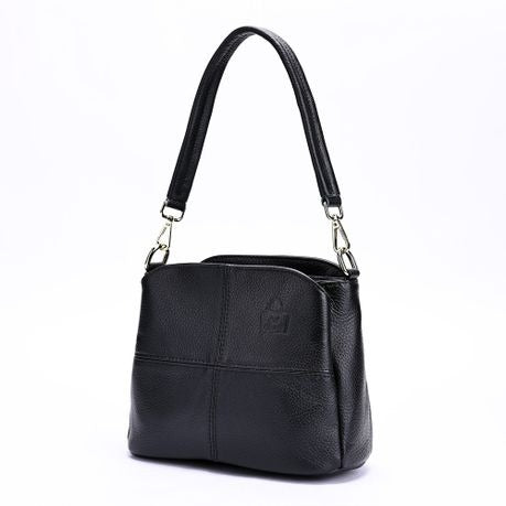 Timeless Elegance: Stylish Genuine Leather Crossbody and Shoulder Handbag 7363