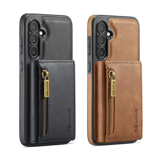 DG.MING Premium Detachable Leather Wallet Card Holder Case For Samsung Galaxy S24