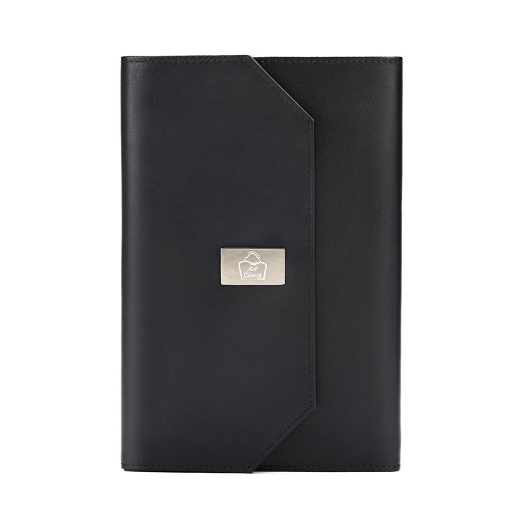 SALCASSY Genuine Leather A5 Book Cover, Refillable A5 Leathers Journal Cover & Notebook Case Gift Set – Premium leather Protector for Notebooks, Planners, Diaries & Travel Notes 8053