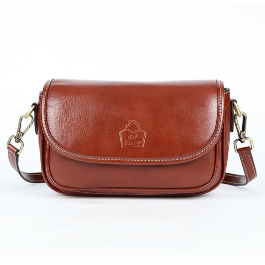 SACLASSY Genuine Leather Fashion Crossbody Handbag Shoulder Bag 9237