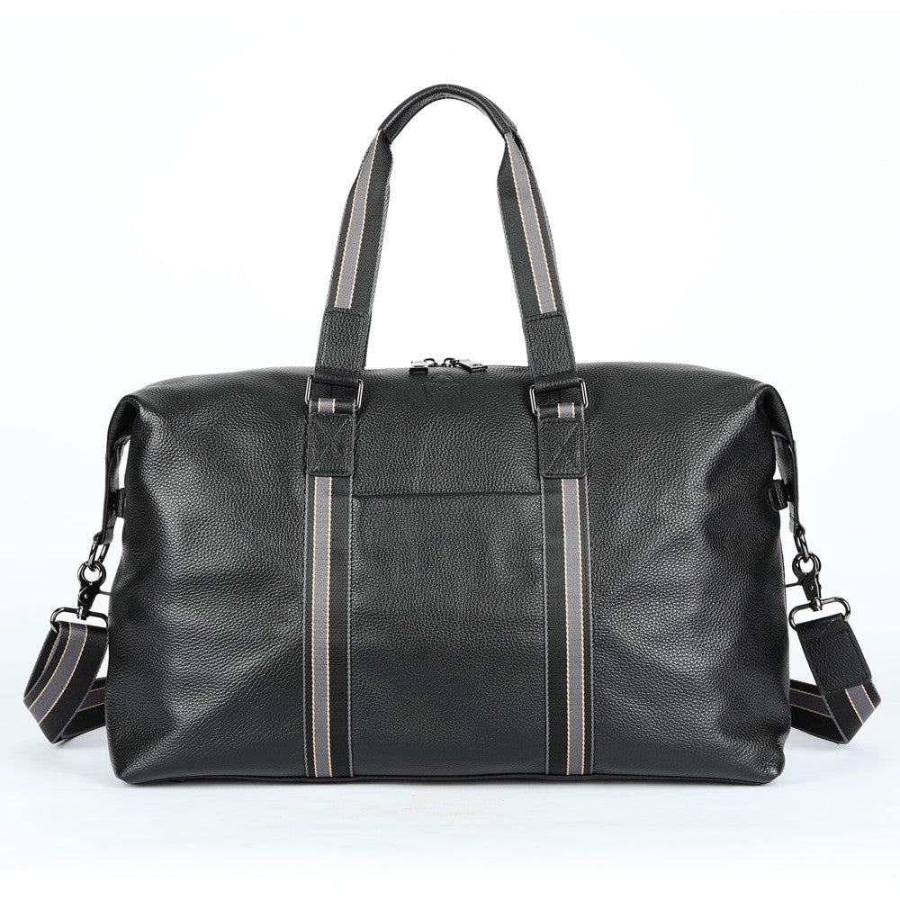SACLASSY Genuine Leather Duffel Bag Travel Bag for Sports, Gym, and Travel 4028