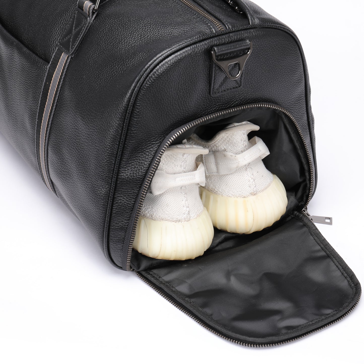 SACLASSY Genuine Leather Duffel Bag For Sports, Travel, Gym and Luggage Bag 4014