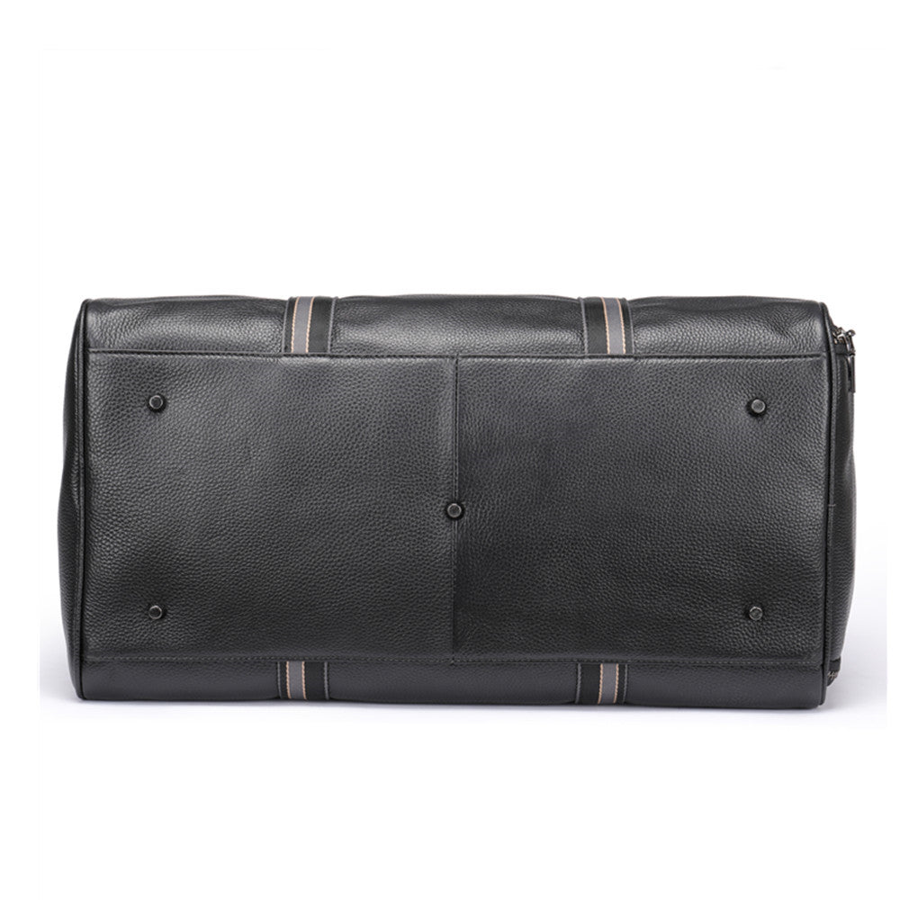 SACLASSY Genuine Leather Duffel Bag For Sports, Travel, Gym and Luggage Bag 4014
